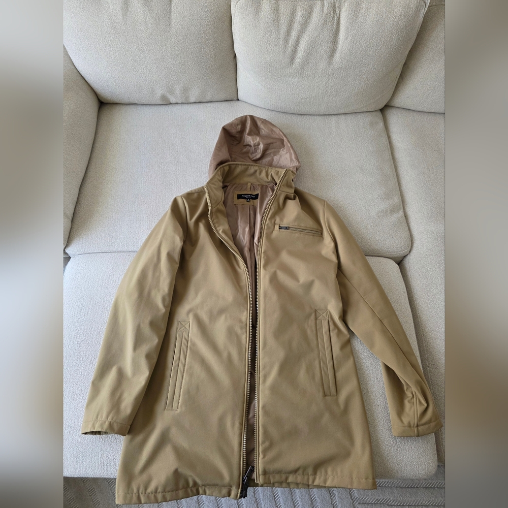 Kenneth Cole hidden hooded jacket NWOT